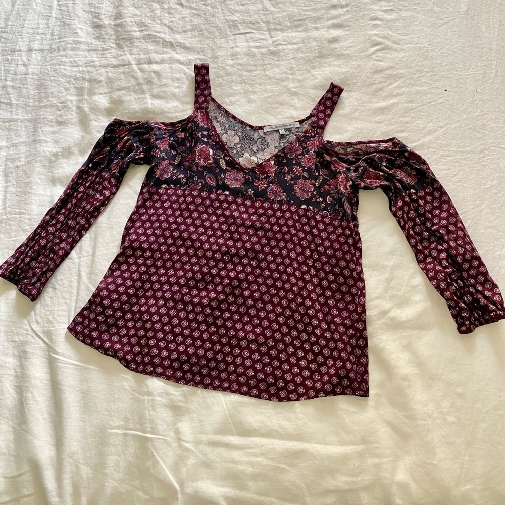 Collective Concepts Cold Shoulder Top